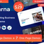 Earna – Consulting Business WordPress Theme
