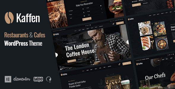 Kaffen – Restaurant Cafe WordPress Theme