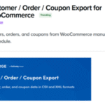 WooCommerce Customer Order Coupon Export