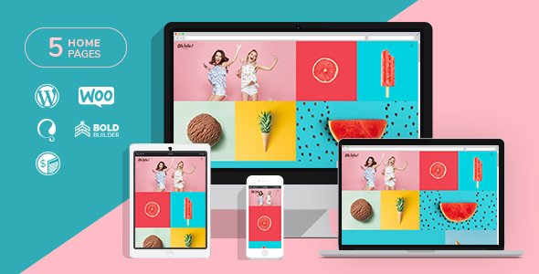 Ohlala – Cake Shop Ice Cream Juice Bar WordPress Theme