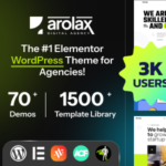 Arolax Creative Digital Agency WordPress Theme