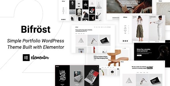 Bifrost – Simple Portfolio WordPress Theme