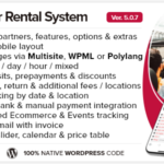 Car Rental System Native WordPress Plugin