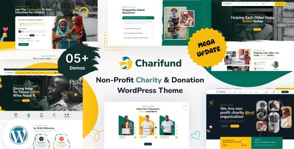 ChariFund – Charity WordPress Theme Multipurpose