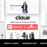 Claue Clean Minimal Elementor WooCommerce Theme