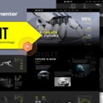 Digit – Robotics Technology Elementor Template Kit