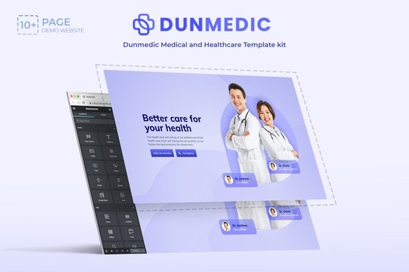 Dunmedic – Medical & Healthcare Elementor Template Kit
