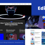 Edia – Blog Magazine Elementor Template Kit