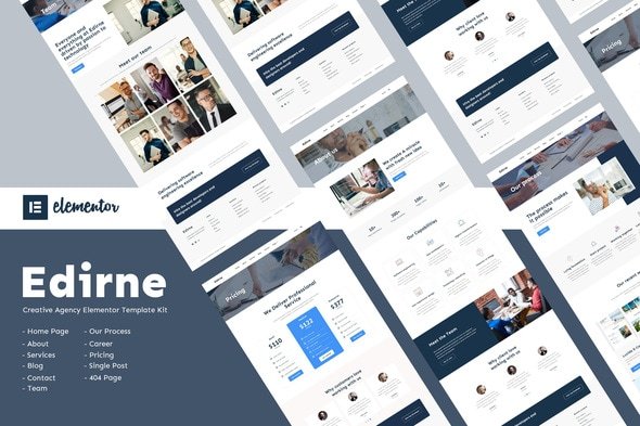 Edirne – Digital Services Elementor Template Kit