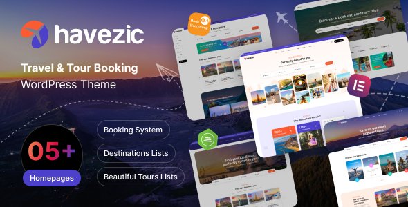 Havezic – Travel Tour Booking WordPress Theme