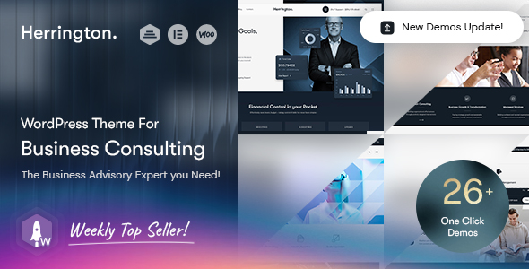 Herrington – Business Consulting WordPress Theme