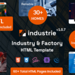 Industrie – Factory Industry WordPress Theme