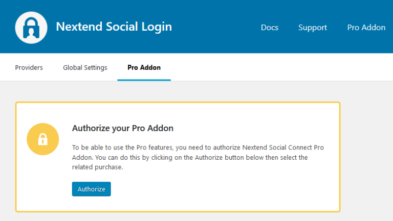 Nextend Social Login Pro Addon