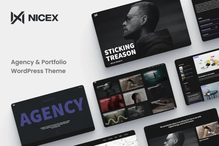 Nicex – Creative Portfolio Theme