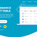 WooCommerce Product Table