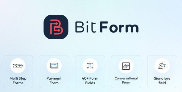 Bit Form Pro – The Most Lightweight WordPress Form Builder