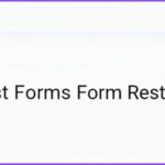 Everest Forms Form Restriction