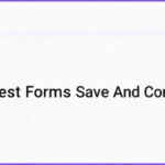 Everest Forms Save And Continue