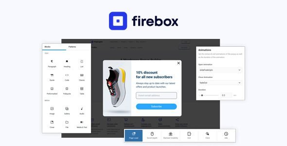 Firebox Pro – WordPress Popup Builder Plugin
