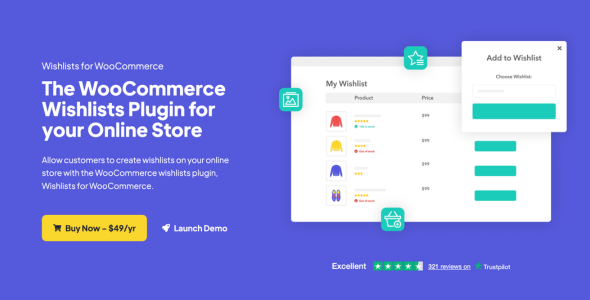Iconic Wishlists for WooCommerce