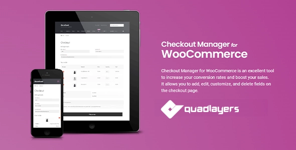 WooCommerce Checkout Manager PRO By QuadLayers