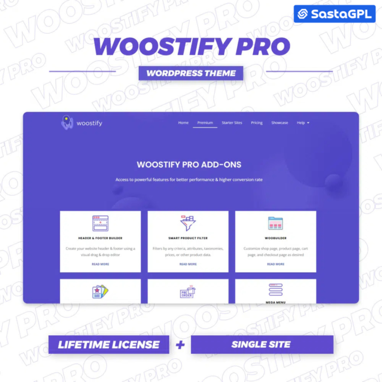 Woostify Pro with Original License Key